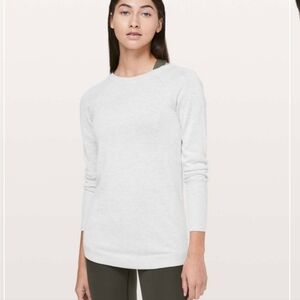lululemon athletica Unity Drop Back Sweater
